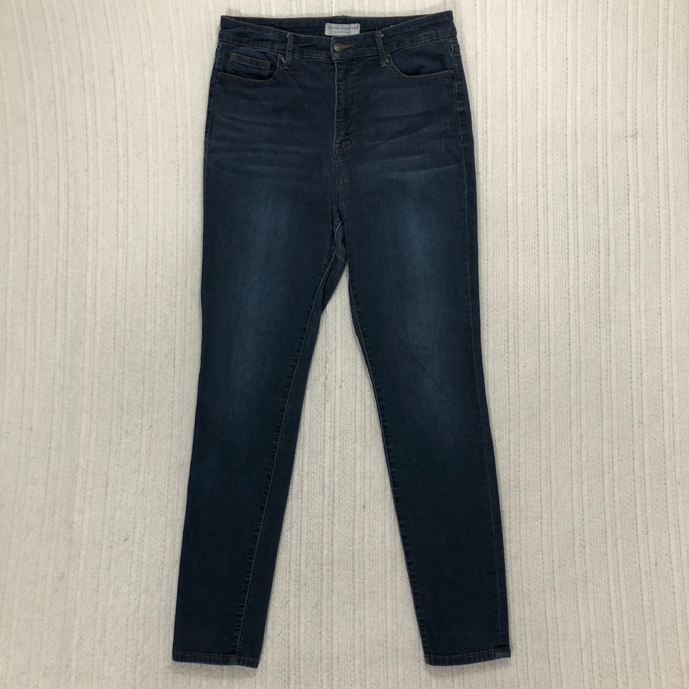 Social Standard by Sanctuary High Rise Skinny Jeans Dark Wash Women's‎ Size 12